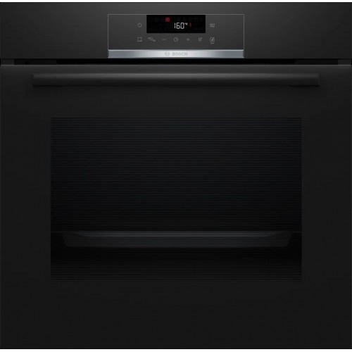 Bosch Serie 4 Piekarnik do zabudowy z funkcją pary 60 x 60 cm Czarny HQG572EB3