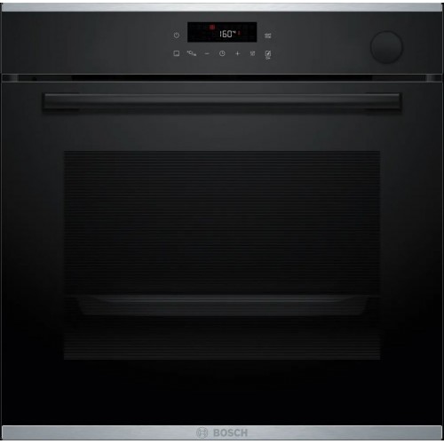Bosch Serie 4 Piekarnik do zabudowy z funkcją pary 60 x 60 cm Czarny HRG272EB3