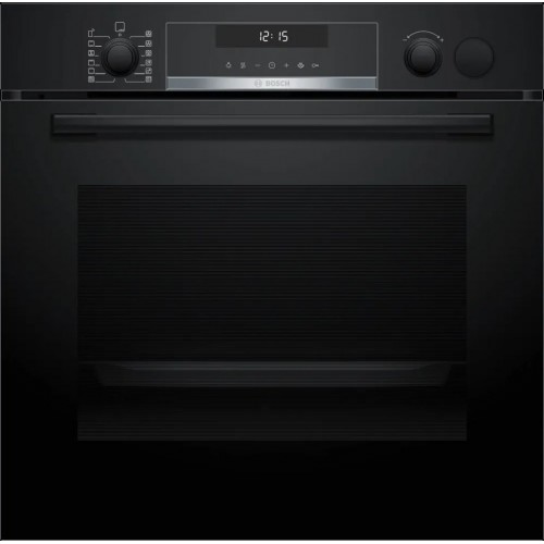 Bosch Serie 6 Piekarnik do zabudowy z funkcją pary 60 x 60 cm Czarny HRG578CB7