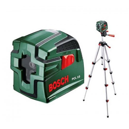 Bosch PCL 10 set Laser krzyżowy + statyw 0603008121