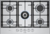 Bosch Serie 6 Płyta gazowa 75 cm Stal szlachetna PCQ7A5I90