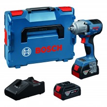 BOSCH GDS18V-450H PROFESSIONAL Akumulatorowe klucze udarowe, 2x5,0Ah, L-BOXX 06019K4203