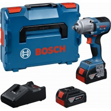 BOSCH GDS18V-450P PROFESSIONAL Akumulatorowe klucze udarowe, 2x5,0Ah, L-BOXX 06019K4303