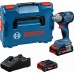 BOSCH GDS18V-330H PROFESSIONAL Akumulatorowe klucze udarowe, 2x5,0Ah, L-BOXX 06019L5203