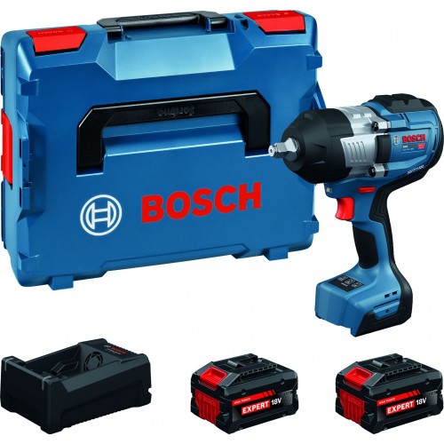 BOSCH GDS18V-1400 PROFESSIONAL Klucz udarowy, 2x5,5Ah, L-BOXX 06019R5002 BOSCH GDS18V-1400 PROFESSIONAL Klucz udarowy, 2x5,5Ah, L-BOXX 06019R5002