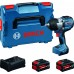 BOSCH GDS18V-1400 PROFESSIONAL Klucz udarowy, 2x8,0Ah, L-BOXX 06019R5003