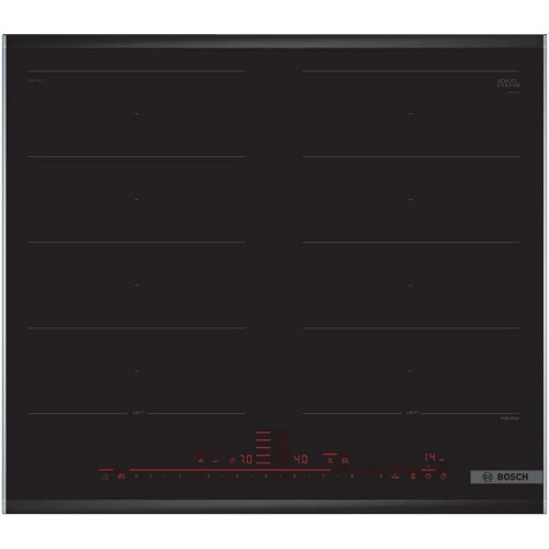 Bosch Serie 8 Płyta indukcyjna 60 cm montaż nablatowy, płyta z listwami PXX675DC1E Bosch Serie 8 Płyta indukcyjna 60 cm montaż nablatowy, płyta z listwami PXX675DC1E