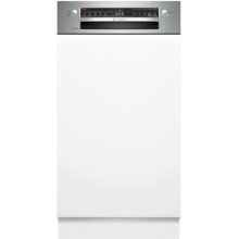 Bosch Serie 2 Zmywarka do zabudowy z panelem 45 cm Stal szczotkowana SPI2HKS42E