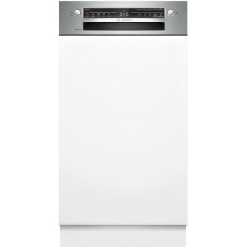 Bosch Serie 2 Zmywarka do zabudowy z panelem 45 cm Stal szczotkowana SPI2HKS42E