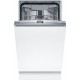 Bosch Serie 4 Zmywarka do zabudowy w pełni zintegrowana 45 cm SPV4HMX10E
