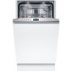 Bosch Serie 6 Zmywarka do zabudowy w pełni zintegrowana 45 cm SPV6ZMX17E