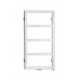 ENIX BOSTON designerski grzejnik 550x904mm, 301W, biały B-609