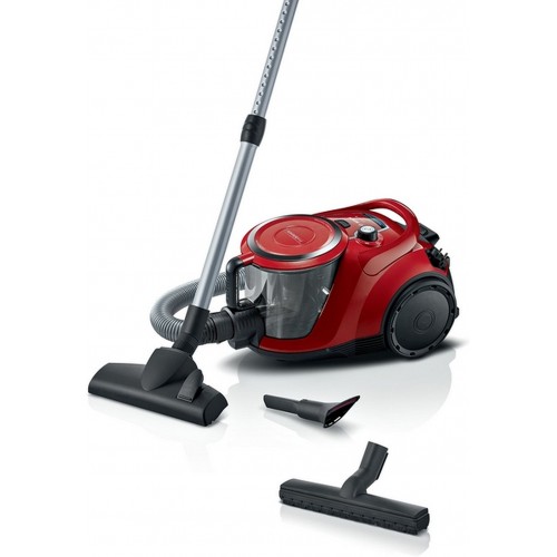 Bosch Serie 6 Odkurzacz bezworkowy ProSilence Czerwony BGC41Q69