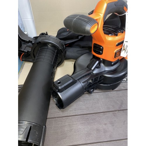 Black & Decker BEBLV300 elektryczny odkurzacz do liści 3w1, 3000 W