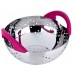CS SOLINGEN Cedzak 24 cm STILO, różowy CS-010041701-24
