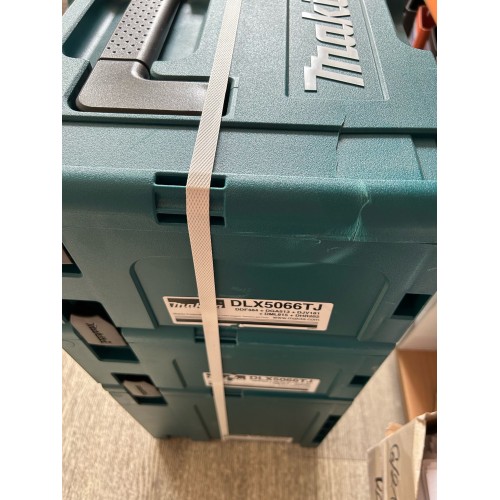 MAKITA DLX5066TJ Aku zestaw narzędzi DDF484+DGA513+DHR202+DJV181+DML815+(3x18V/3*5Ah)