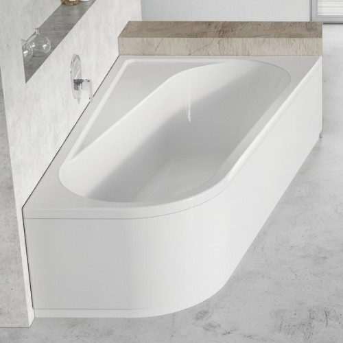 RAVAK CHROME Panel A 170x105 R śnieżnobiały CZA4100A00