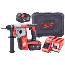 Milwaukee M18 BH-402C Młotowiertarka SDS-Plus 2x4.0 Ah, Kufr 4933443330