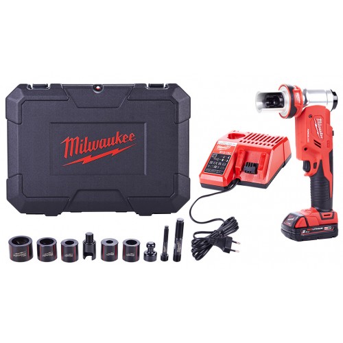 Milwaukee M18 HKP-201CA Hydrauliczna prasa do otworów (18V/1x2.0 Ah) 4933451204