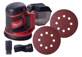 Milwaukee M18 BOS125-0 Szlifierka mimośrodowa 125mm (18V) bez aku., 4933464228