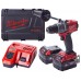 Milwaukee M18 ONEDD2-502X Wiertarko-wkrętarka, 2x5.0 Ah, HD Walizka 4933464525