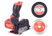 OUTLET Milwaukee M12 FCOT-0 Szlifierka kątowa (12V/bez aku/76x10mm) 4933464618