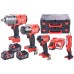 Milwaukee M18 FPP4G3-553X Zestaw narzędzi 4933492528