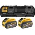 DeWALT DCB132X2 Zestaw XR FlexVolt Ładowarka DCB132 + 54V 2x9,0Ah