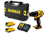 DeWALT DCD709D2T Wiertarko-wkrętarka udarowa (65Nm/18V/2x2,0Ah) Tstak