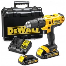 DeWALT DCD776C2 Wiertarko-wkrętarka udarowa XR (42Nm/18V/2x1,3Ah) walizka