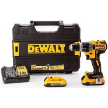 DeWALT DCD791D2 Aku wiertarko-wkrętarka XR (70Nm/18V/2x2,0Ah) Tstak