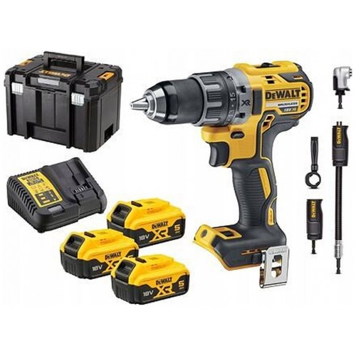 DeWALT DCD791P3A Wkrętarka akumulatorowa (70Nm/18V/3x5,0Ah) Tstak