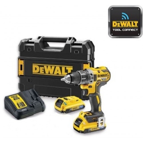 DeWALT Akumulatorowa wiertarko-wkrętarka udarowa BRUSHLESS XR z Bluetooth DCD797D2B