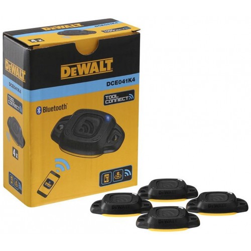 DeWALT Bluetooth ToolConect dla dowolnej maszyny, 4 szt. DCE041K4-XJ