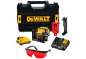 DeWALT DCE0822D1R Laser krzyżowy, wiązka czerwona XR (10,8V/1x2,0Ah) Walizka Tstak