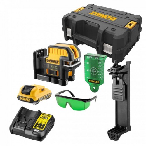 DeWALT DCE0825D1G Laser, zielony, XR (10,8V/1x 2,0Ah) Tstak