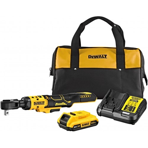 DeWALT DCF512D1-QW Klucz grzechotka 1/2" XR (18V/1x2,0Ah) Torba transportowa