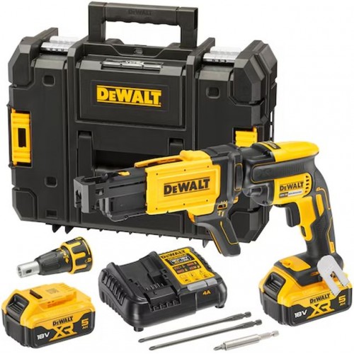 DeWALT DCF620P2K Wkrętarka do płyt K-G 2x5,0Ah/18V) +DCF6202