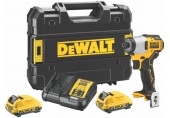 DeWALT DCF801D2 Zakrętarka udarowa 1/4" (163Nm/12V/2x2,0Ah) Tstak