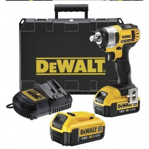 DeWALT Kompaktowy klucz udarowy akumulatorowy Li-Ion 18V 4,0Ah DCF880M2