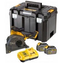 DeWALT DCG200T2 Aku bruzdownica XR FlexVolt (54V/2x6,0Ah/125mm) Tstak