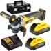 DeWALT DCG405H2T Szlifierka (125mm/18V/2x5,0Ah PowerStack) walizka Tstak