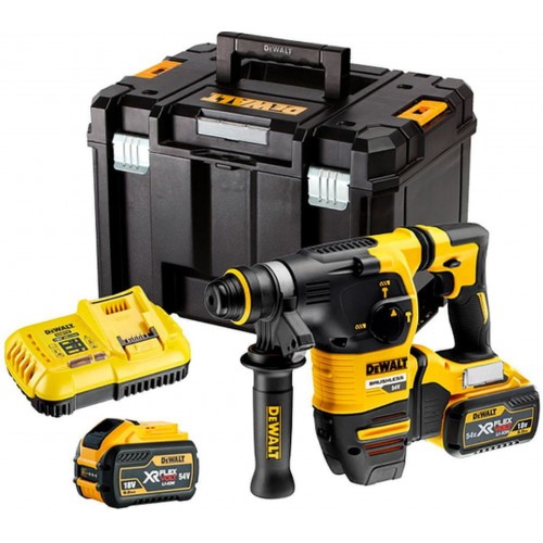 DeWALT DCH333X2 Aku młoto-wiertarka SDS-Plus XR (3,5J/54V/2x9,0Ah) Tstak