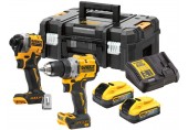DeWALT DCK2051H2T Zestaw Combo (DCD800+DCF850+18V/2x5,0Ah PowerStack) Tstak