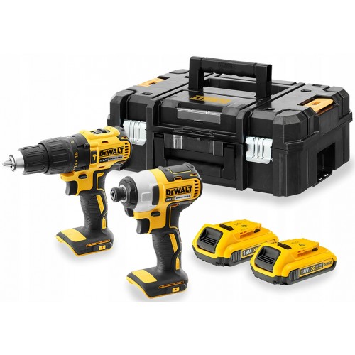 DeWALT DCK2060D2T Zestaw Aku 18V (DCD778,DCF787,2 x DCB183,DCB113,TSTAK II)