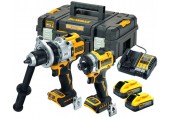 DeWALT DCK2200H2T Combo (DCD1007 + DCF860 + 18V/2x5,0Ah PowerStack) Tstak