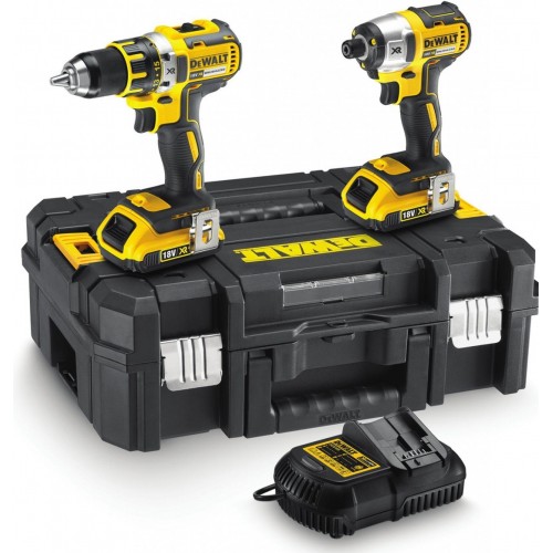 DeWALT Zestaw narzędzi akumulatorowych DCK258D2T