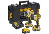 DEWALT DCK276P3 akumulatorowy zestaw Combo DCD996 + DCF887 18V, 3x5,0Ah XR