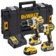 DEWALT DCK276P3 akumulatorowy zestaw Combo DCD996 + DCF887 18V, 3x5,0Ah XR