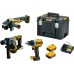 DeWALT DCK355P2T Combo Zestaw (DCD800+DCG405+DCH172)+(18V/2x5,0Ah)Tstak